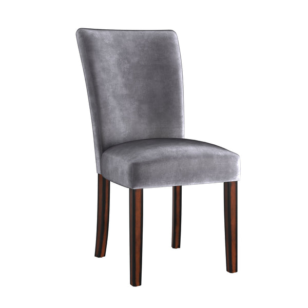 Wingston Upholstered Wingback Dining Chair Set with Solid Wood Legs