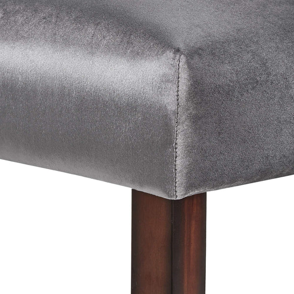 Wingston Upholstered Wingback Dining Chair Set with Solid Wood Legs