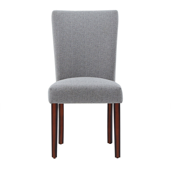 Homelegance Wingston Upholstered Dining Chair Foam Cushioned Rubberwood Legs Set of 2 721S-GAW