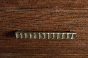 Lexington Radcliffe Dresser - Contemporary Mocha Finish With Convex Front And Elegant Silver Accents For Style Carrillo  721-233