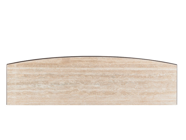 Lexington Mariposa Buffet - Elegant Contemporary Design With Silver Travertine Top And Ample Storage Solutions Carrillo  721-852