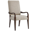 Lexington Sierra Upholstered Dining Chair - Contemporary Comfort With Mocha Finish And Soft Gray Undertones Carrillo  721-881-01