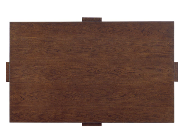 Lexington Esplanade Contemporary Cocktail Table - Elegant Cathedral Cherry Design With Architectural Details Carrillo  721-947