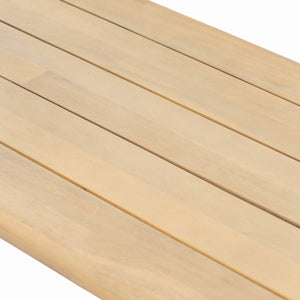 English Elm Christopher Knight Home® - Woodside Light Teak Rectangular Outdoor Buffet & Console Table – Acacia Wood, 300lb Capacity, Sleek Design N775P361821L