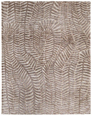 Safari Inspired Animal Print Polyester Area Rug in Neutral Taupe Tones for Living Room Decor