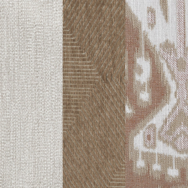 English Elm Mahaffey Beige 2-Piece Sofa and Loveseat Set, Chenille Upholstery, Track Arms, Removable Cushions, Dark Block Legs B062S00841