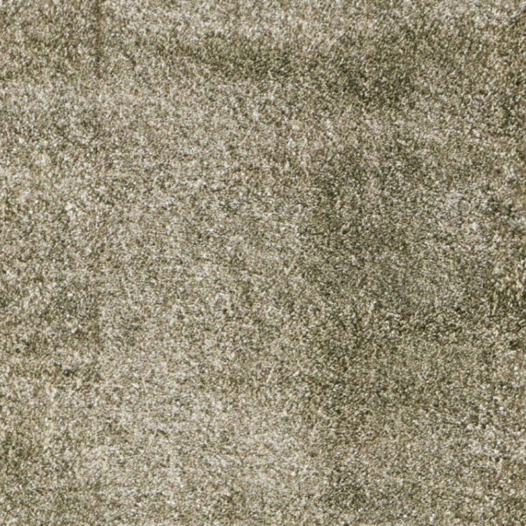 HomeRoots 7 Foot Blue Ivory Abstract Area Rug Plush Polypropylene Stain Resistant Modern 722159