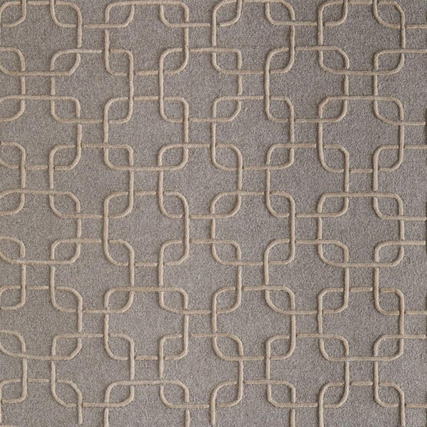 3x5 Hand Tufted Wool Floral Area Rug in Blue Ivory for Entryways and Bedrooms