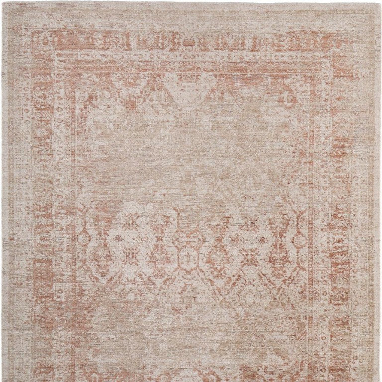 HomeRoots 10 X 14 Hand Woven Rayon Oriental Area Rug in Blue Ivory for Large Living Rooms 722264