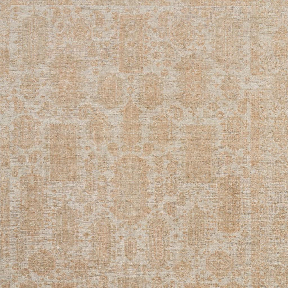 HomeRoots 2x3 Hand Knotted Rayon Area Rug Oriental Motif Blue Ivory Entryway Accent 722275