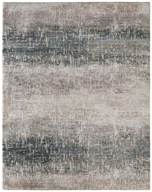 9 X 12 Abstract Plush Area Rug Power Loomed Polypropylene for Living Rooms