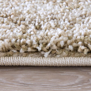 HomeRoots 12 X 15 Abstract Blue Ivory Plush Polypropylene Area Rug for Large Living Spaces 722298