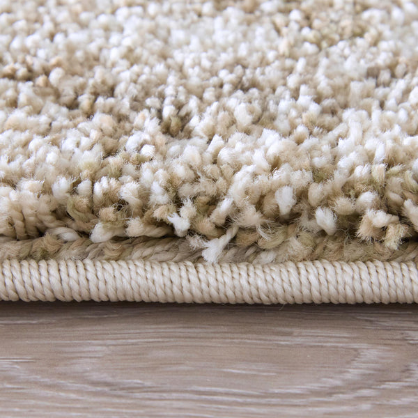 HomeRoots 12 X 15 Abstract Blue Ivory Plush Polypropylene Area Rug for Large Living Spaces 722298