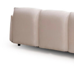 98 Inch Velvet Upholstered Sofa Elegant Living Room Seating in Plush Fabric