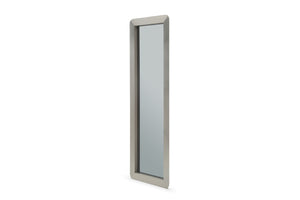 83 Inch Stainless Steel Leaning or Hanging Full Length Mirror in Silver