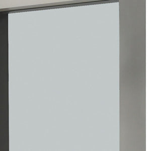 83 Inch Stainless Steel Leaning or Hanging Full Length Mirror in Silver