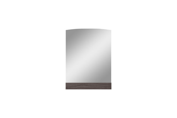 HomeRoots 47 Inch Chestnut Solid Wood Framed Dresser Mirror for Bedroom Vanity Decor 722878