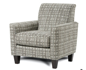 Fusion Macarena Marine Accent Chair - Durable, Stylish Design With Reversible Cushion & Coffee Finish Legs Multi Ws,2% Polyester,98% Polypropylene 722 Potlatch Marine Accent Chair