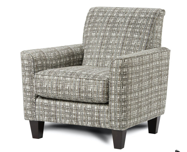Fusion Macarena Marine Accent Chair - Durable, Stylish Design With Reversible Cushion & Coffee Finish Legs Multi Ws,2% Polyester,98% Polypropylene 722 Potlatch Marine Accent Chair