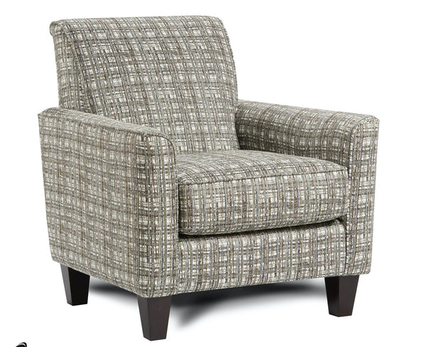 Fusion Macarena Marine Accent Chair - Durable, Stylish Design With Reversible Cushion & Coffee Finish Legs Multi Ws,2% Polyester,98% Polypropylene 722 Potlatch Marine Accent Chair