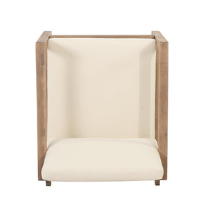 English Elm Outdoor Solid Acacia Hardwood Club Chair with Thick Water Resistant Cushion for Patio 72310.00BBGE