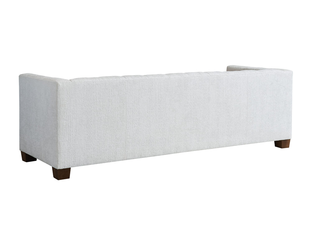 Lexington Emilia Sofa - Elegant Contemporary Design With Warm Hazelnut Finish And Luxurious Kidney Pillows   7232-33-41