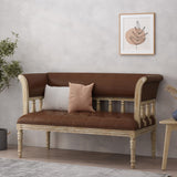 Christopher Knight Home® - Noble House - Loyning Traditional Upholstered Tufted Loveseat