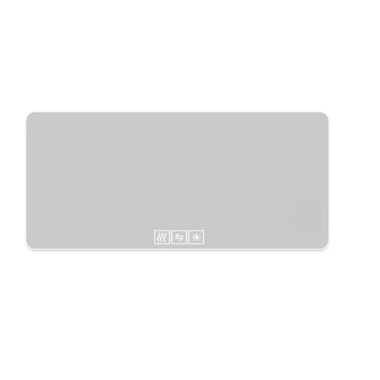 HomeRoots 28 Inch Led Illuminated Wall Mounted Vanity Mirror with Anti Fog Technology 723473