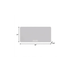 24 Inch Led Illuminated Frameless Bathroom Vanity Mirror with Anti Fog for Modern Spaces