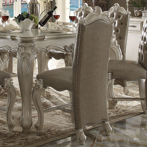 English Elm Brown Padded Counter-Height Chairs Set Of 2 – Stylish Comfort For Kitchen Or Bar With Elegant Design B062P209291