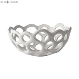 Perforated Porcelain Bowl 724020 Elk Home