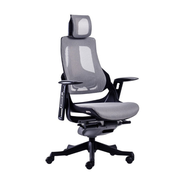 Ergonomic Swivel Rolling Executive Chair with Adjustable Height for Modern Home Office Comfort