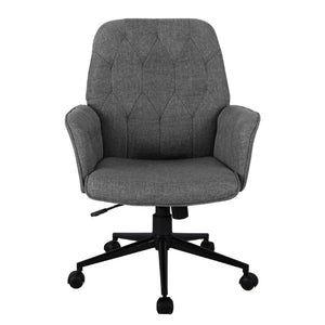 Ergonomic Swivel Rolling Executive Chair with Adjustable Height for Modern Home Office Comfort