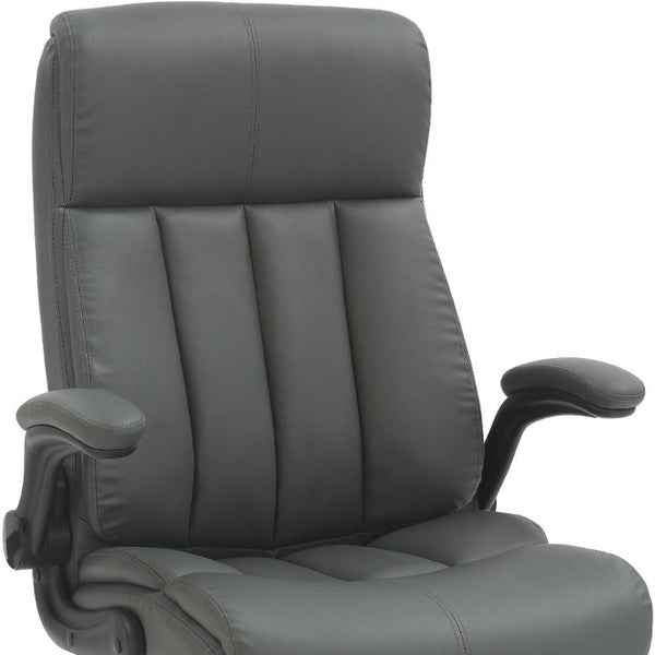 Ergonomic Swivel Rolling Executive Chair with Adjustable Height for Modern Home Office Comfort