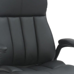 Ergonomic Swivel Rolling Executive Chair with Adjustable Height for Modern Home Office Comfort