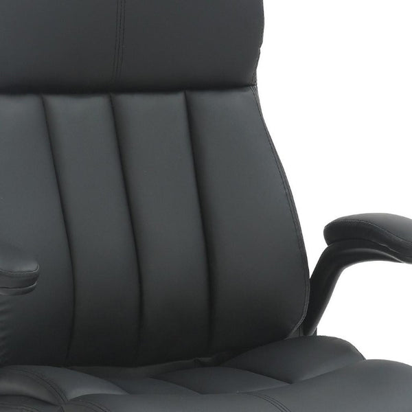 Ergonomic Swivel Rolling Executive Chair with Adjustable Height for Modern Home Office Comfort