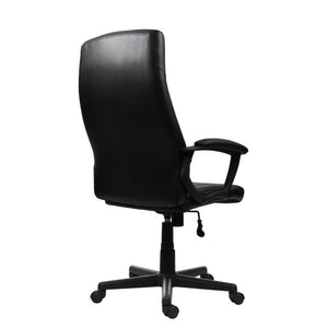 Ergonomic Swivel Rolling Executive Chair with Adjustable Height for Modern Home Office Comfort
