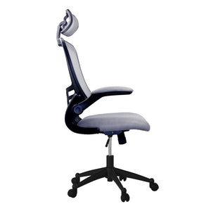 Ergonomic Swivel Rolling Executive Chair with Adjustable Height for Modern Home Office Comfort