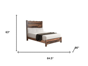 Five Piece Solid Wood Bedroom Suite with Vanity Mirror Rich Espresso Finish