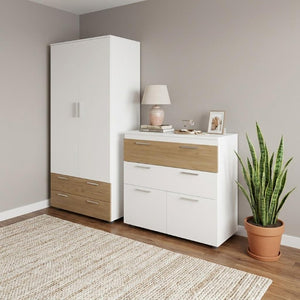 Two Piece Bedroom Furniture Set for a Stylish and Serene Modern Sleeping Space at Home