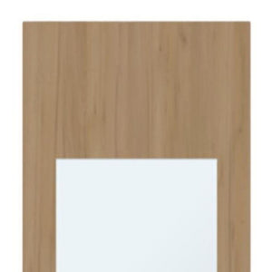 Two Piece Bedroom Furniture Set with Coordinating Vanity Mirror for Elegant Home Decor