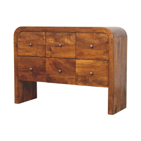 43 Inch Solid Wood Sideboard Buffet Cabinet for Dining Room Storage and Display