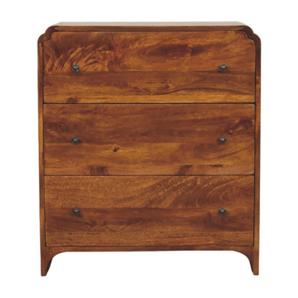 HomeRoots 28 Inch Solid Wood Sideboard Buffet Cabinet for Entryway Dining Room Storage 724401