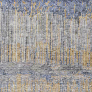 Abstract Washable Polyester Area Rug for Indoor Outdoor Patios Living Rooms and High Traffic Zones