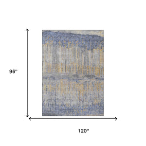 Abstract Washable Polyester Area Rug for Indoor Outdoor Patios Living Rooms and High Traffic Zones