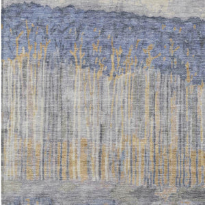 Abstract Washable Polyester Area Rug for Indoor Outdoor Patios Living Rooms and High Traffic Zones