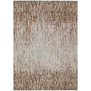 8 X 10 Striped Washable Polyester Area Rug for Patios Living Rooms and Entryways