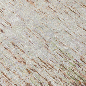 9x12 Striped Polyester Area Rug Washable Indoor Outdoor Patio Entryway Decor