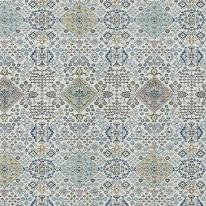 Washable Oriental Polyester Area Rug for Indoor Outdoor Patio and Living Room Spaces