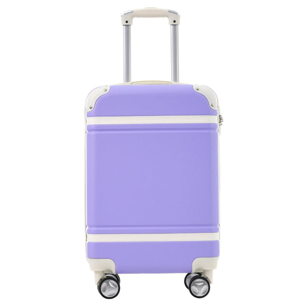 English Elm Hardshell Abs Suitcase Set with Spinner Wheels Tsa Lock Duffel and Toiletry Bag N732P193484I